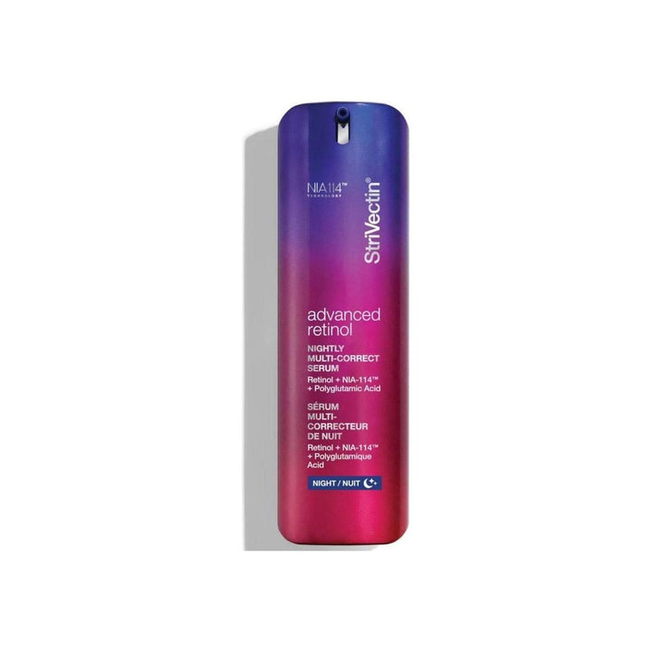 StriVectin Advanced Retinol Nightly Multi-Correct Serum 30ml |Targeted Night Serum to Smooth Wrinkles, Refine Texture & Boost Radiance