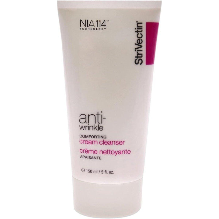 StriVectin Anti-Wrinkle Comforting Cream Cleanser 150ml | Gentle Daily Cleanser to Soothe, Hydrate & Smooth Fine Lines
