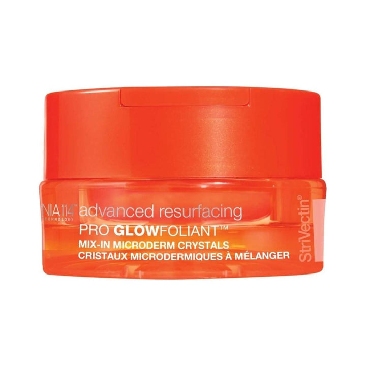 StriVectin Pro Glowfoliant Mix-In Microderm Crystals 36g | At-Home Microdermabrasion + AHA Exfoliation for Radiant, Smooth Skin