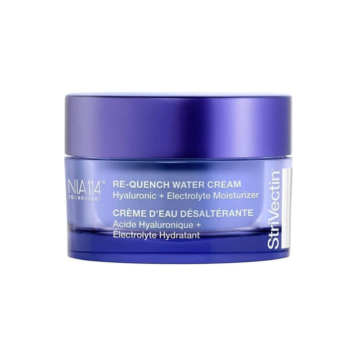 StriVectin Re-Quench Water Cream 50ml | Hyaluronic + Electrolyte Moisturiser for Balanced, Glowing Hydration