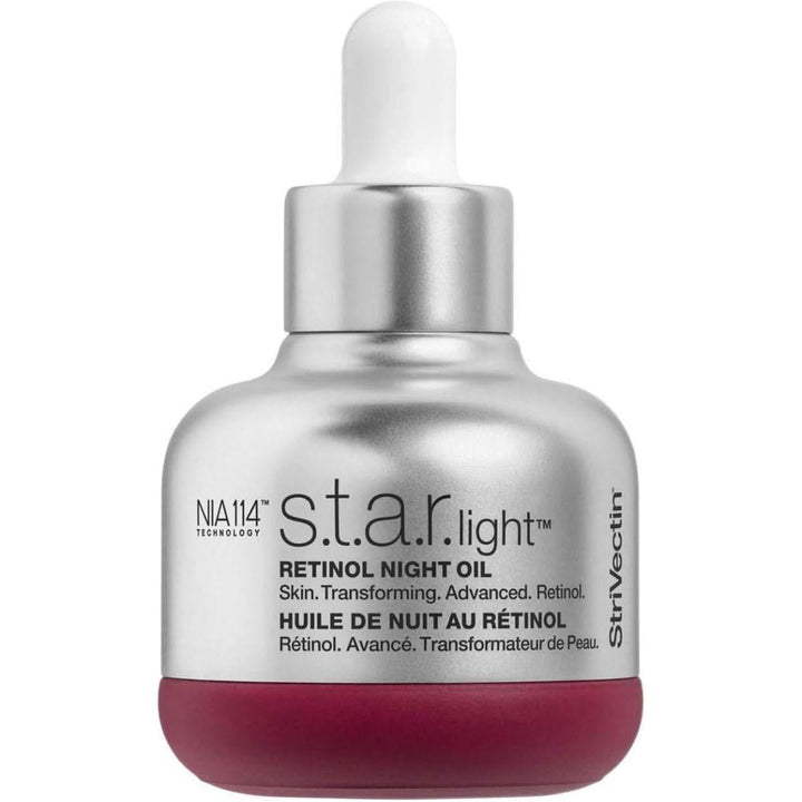 StriVectin Star Light Retinol Night Oil 30ml | Nourishing Retinol Treatment with Squalane &NIA-114™