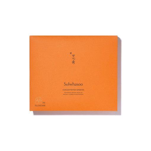 Sulwhasoo Concentrated Ginseng Renewing Creamy Mask 18g x 5ea Intensive Anti-Aging & Firming Sheet Mask