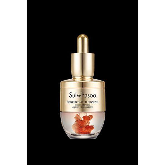 Sulwhasoo Concentrated Ginseng Rescue Ampoule 20g Soothing, Restorative SOS Treatment for Stressed Skin