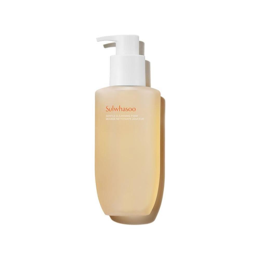 Sulwhasoo Gentle Cleansing Foam 200ml | Luxurious Korean Herbal Daily Cleanser for Soft, Hydrated & Perfectly Balanced Skin