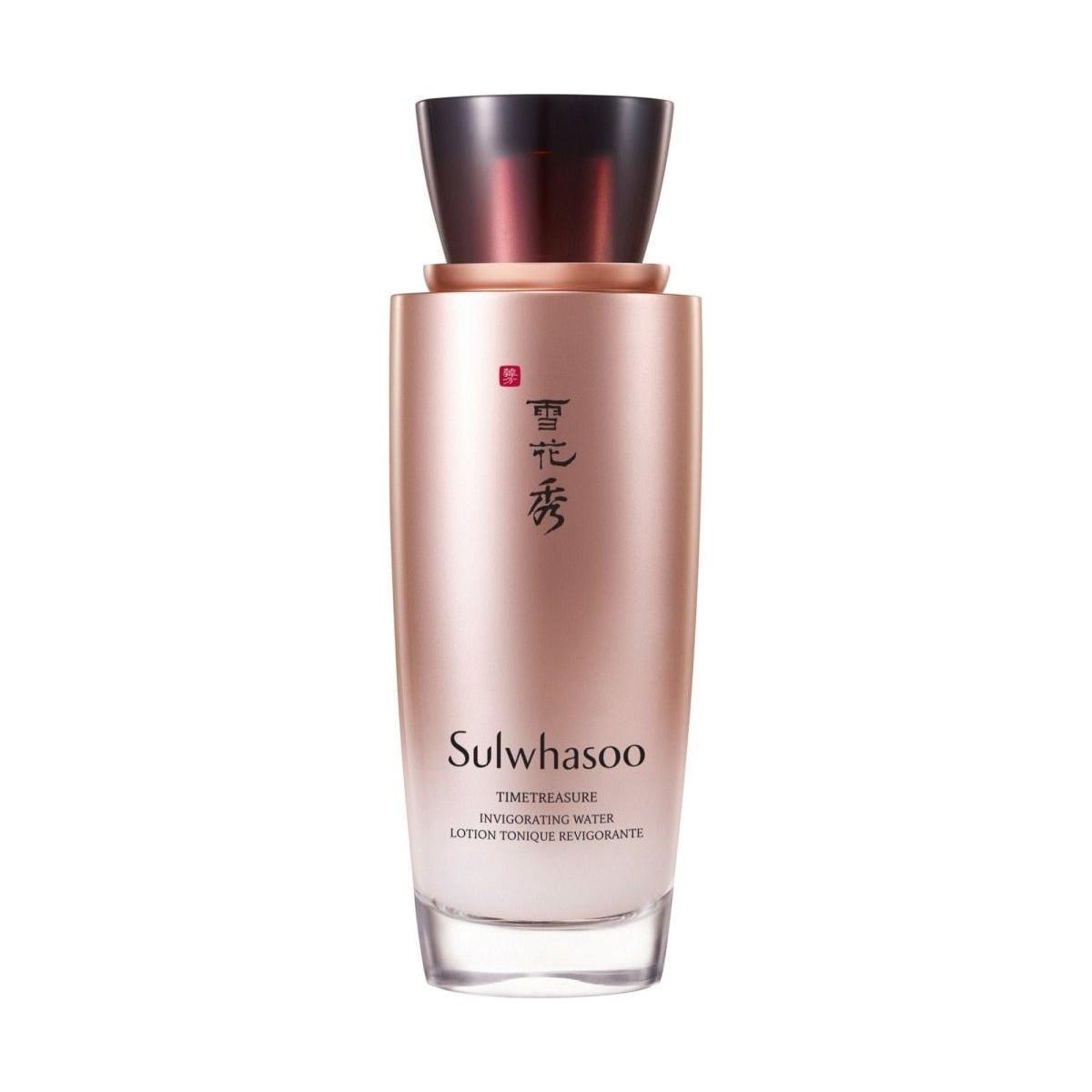 Sulwhasoo Timetreasure Invigorating Water | Luxury Anti-Ageing Toner with Red Pine Extract