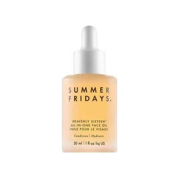 Summer Fridays Heavenly Sixteen All-In-One Face Oil | 16-Plant Oil Blend for Radiant, Nourished Skin