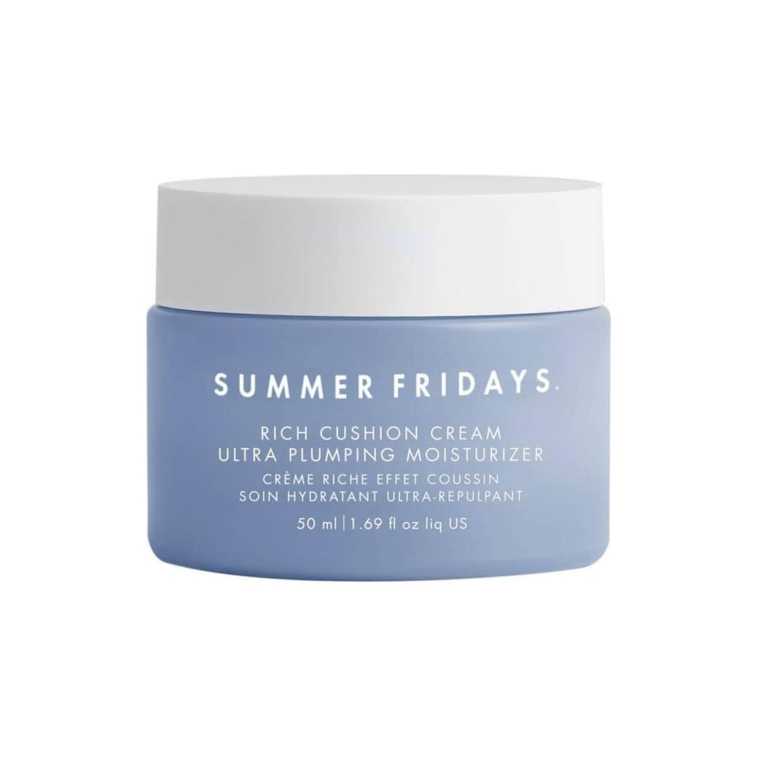 Summer Fridays Rich Cushion Cream 50ml | Hydrating Skin Tint for a Natural, No-Makeup Glow Summer Fridays