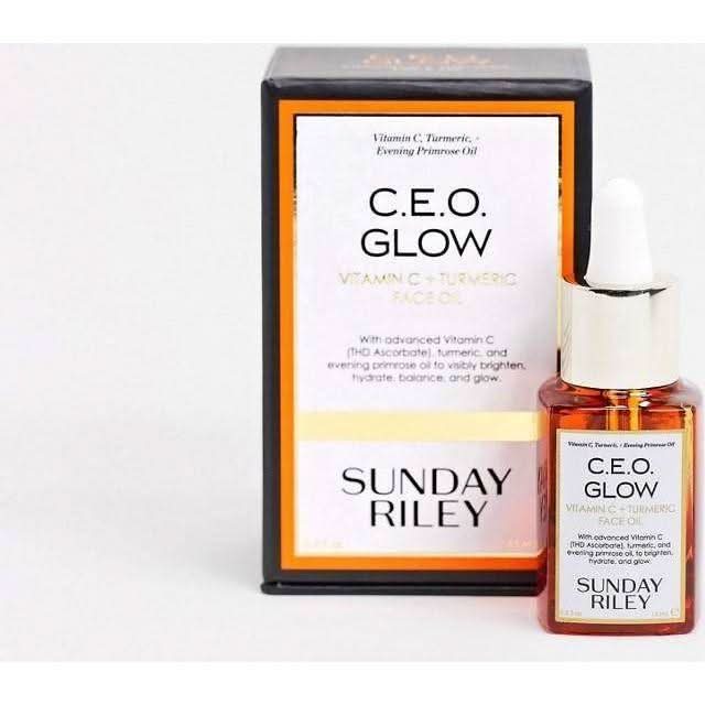 Sunday Riley C.E.O Glow Vitamin C & Turmeric Face Oil - 35ml | Brightening & Hydrating Glow Sunday Riley