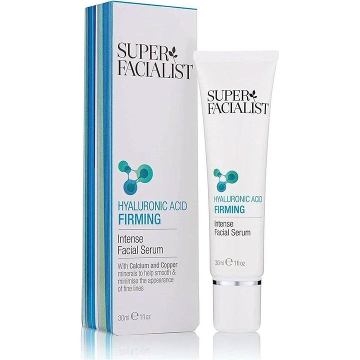 Super Facialist Hyaluronic Acid Firming Intense Anti-Ageing Serum 30ml | Hydrating & Wrinkle-Reducing Peptide Complex Smooth, Firm & Rejuvenate Your Skin – For a Plump, Youthful Glow!