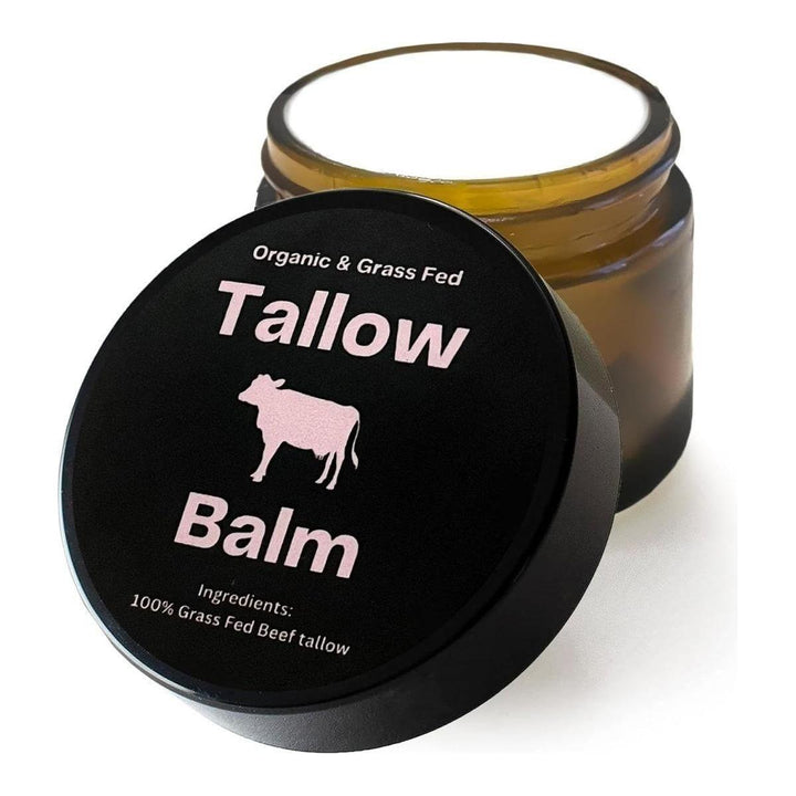 Tallow Balm Grass-Fed Organic Moisturizer (60ml) Pure &  Unscented sherue