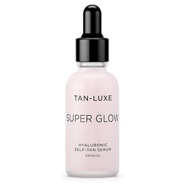 Tan-Luxe Super Glow Serum 30ml | Hydrating Self-Tan Serum with SPF for a Radiant Glow Tan-Luxe