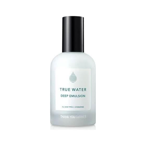 THANK YOU FARMER True Water Deep Emulsion 130ml | Silky Lightweight Hydrator with Squalane & Ceramides for 24-Hour Moisture & Calm