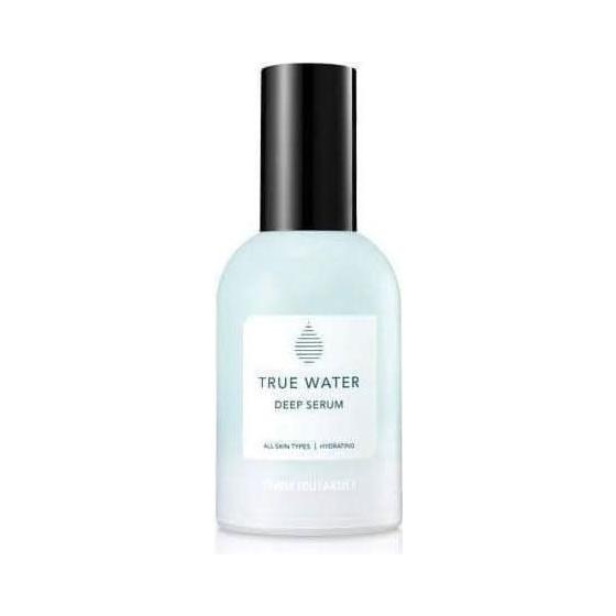 THANK YOU FARMER True Water Deep Serum EX 60ml | Intensive Moisture-Boosting Serum with 30% Hydrating Complex & Plant-Based Mucin for Plump, Dewy Skin
