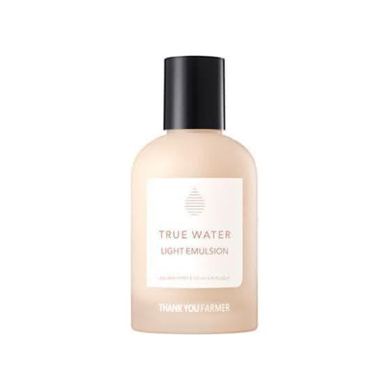 Thank You Farmer True Water Light Emulsion 135ml | Oil-Free Hydration for Balanced, Refreshed & Pore-Care Perfected Skin