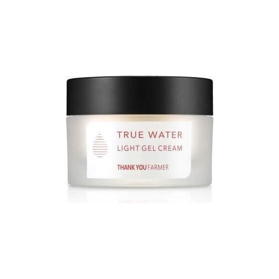 THANK YOU FARMER True Water Light Gel Cream 50ml | Oil-Free Hydrating Gel Moisturiser with 10 Soothing Botanicals for Fresh, Calm & Balanced Skin