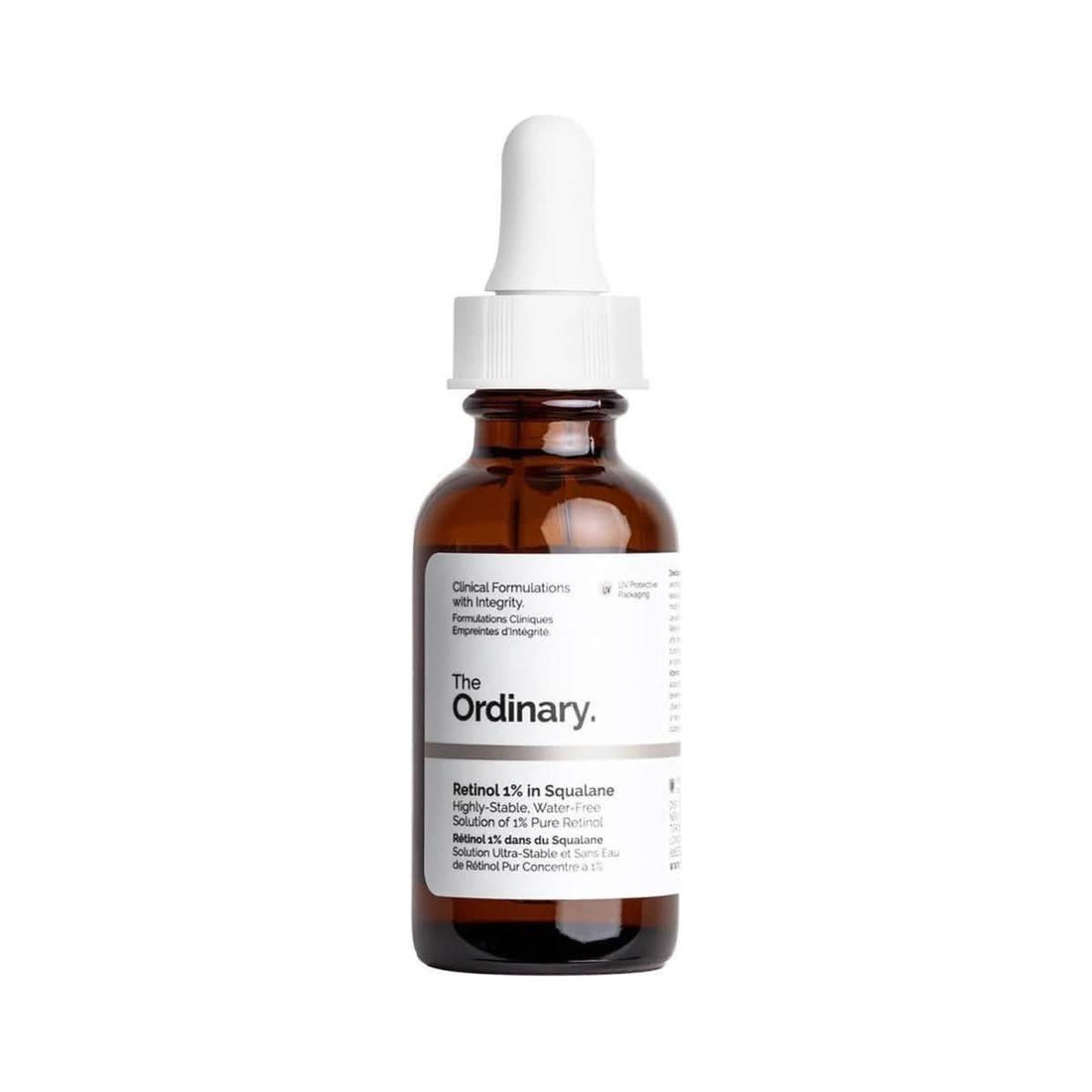 The Ordinary Retinol Serum 1% in Squalane 30ml | Targets Fine Lines, Dark Spots & Uneven Texture