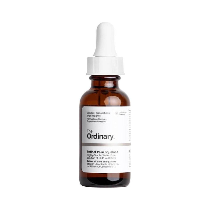 The Ordinary Retinol Serum 1% in Squalane 30ml | Targets Fine Lines, Dark Spots & Uneven Texture