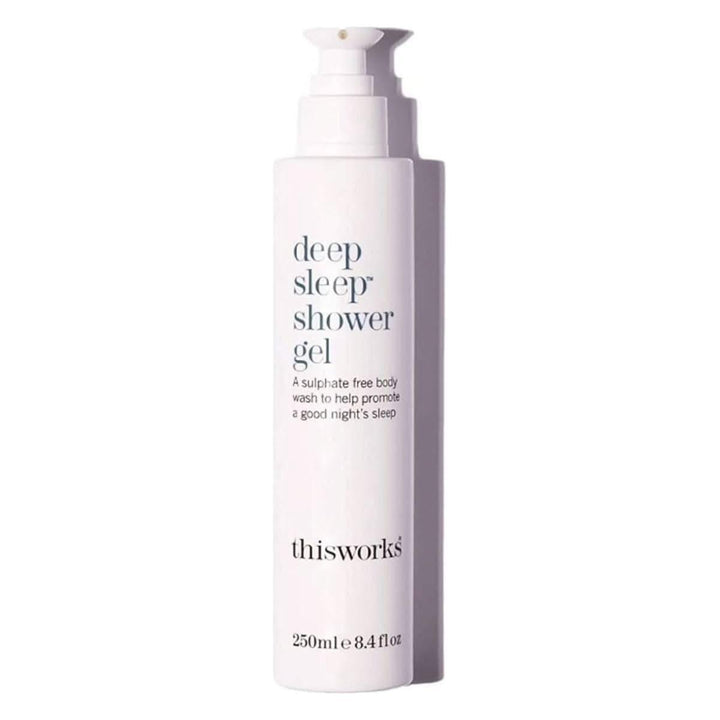 this works Deep Sleep Shower Gel | Calming Body Wash for Evening Relaxation