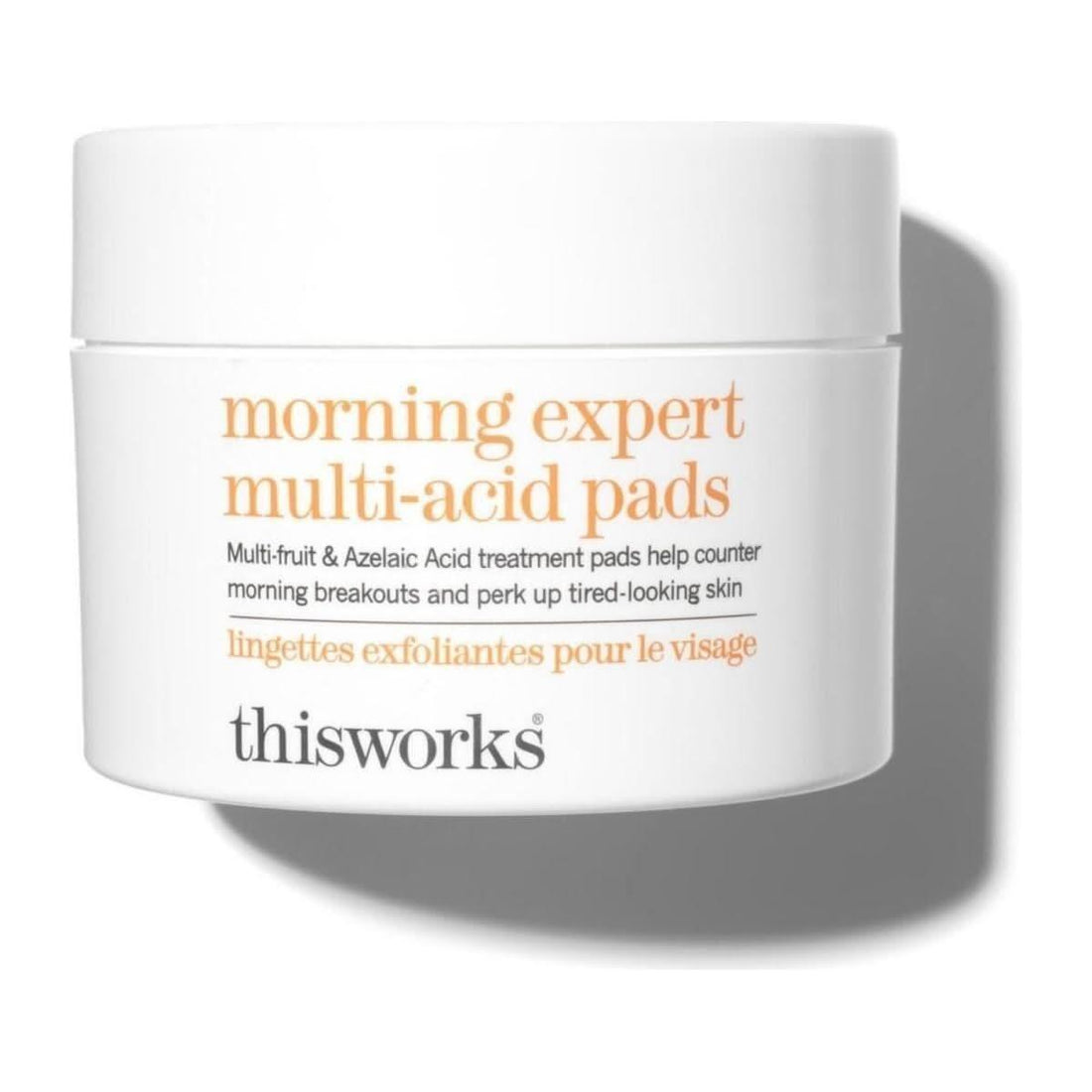 this works Morning Expert Multi-Acid Pads 60 Pads | Daily Exfoliating Pads for Clear Radiant Skin