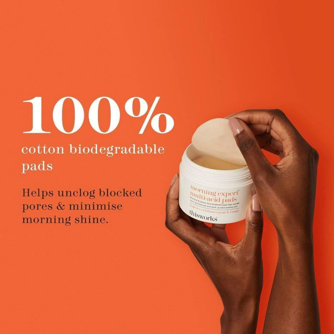 this works Morning Expert Multi-Acid Pads 60 Pads | Daily Exfoliating Pads for Clear Radiant Skin