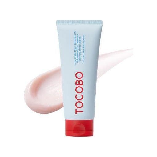 TOCOBO Coconut Clay Cleansing Foam | Deep Pore Cleanser with Ultra-Fine Microbubbles & Hydrating Finish TOCOBO