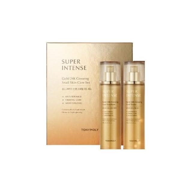 TONYMOLY SUPER INTENSE Gold 24K Ginseng Snail Set