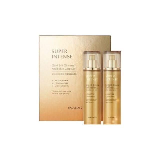 TONYMOLY SUPER INTENSE Gold 24K Ginseng Snail Set
