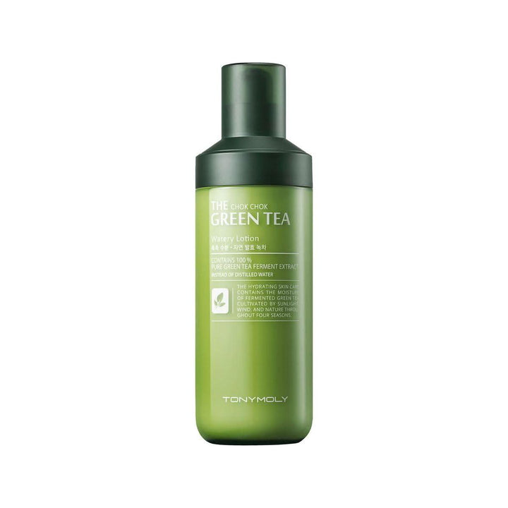 TONYMOLY The Chok Chok Green Tea Watery Lotion 160ml | Hydrating & Balancing Lightweight Moisture TONYMOLY