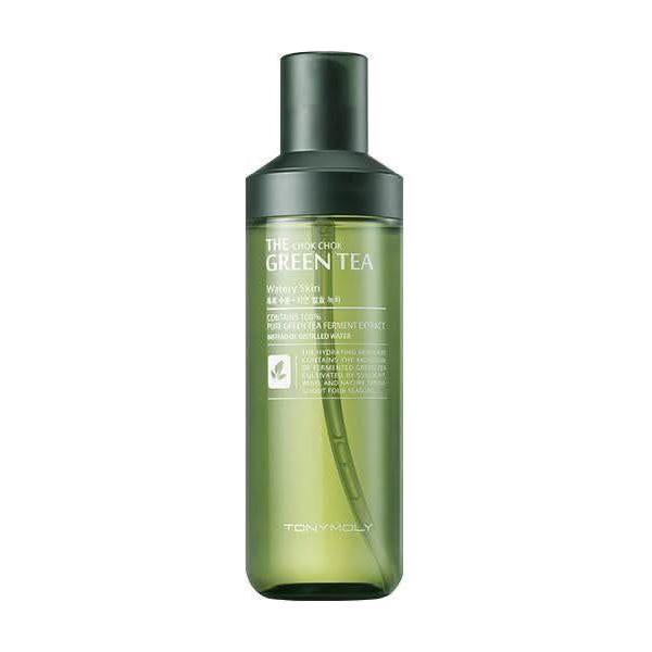 TONYMOLY The Chok Chok Green Tea Watery Skin 180ml | Hydrating & Soothing Toner with Fermented Green Tea TONYMOLY