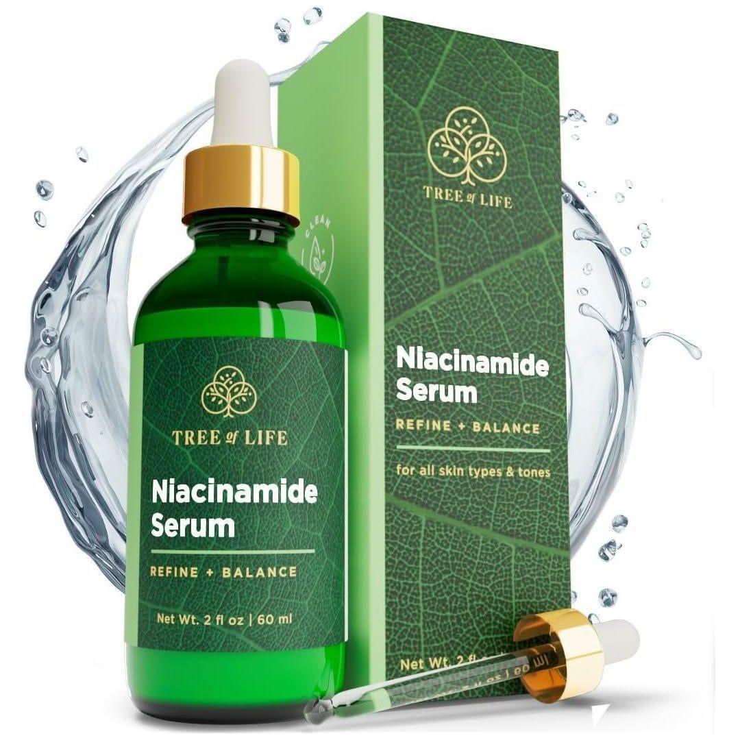 Tree of Life Niacinamide Serum (Vitamin B3) 60ml | Pore-Refining & Hydrating Formula