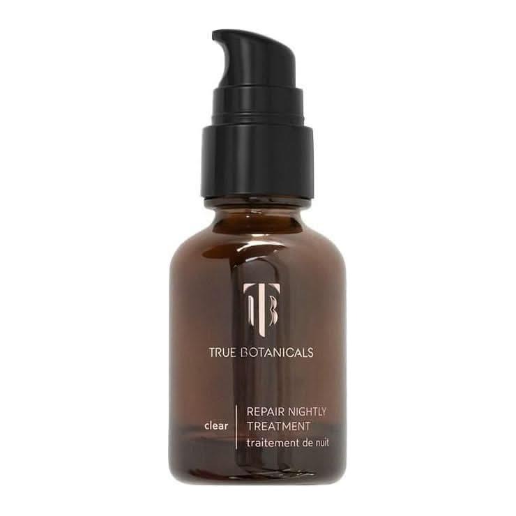 True Botanicals Clear Repair Nightly Treatment 30ml | Target Blemishes, Dark Spots & Fine Lines While You Sleep With Niacinamide, Black Willow Bark & Hyaluronic Acid True Botanicals
