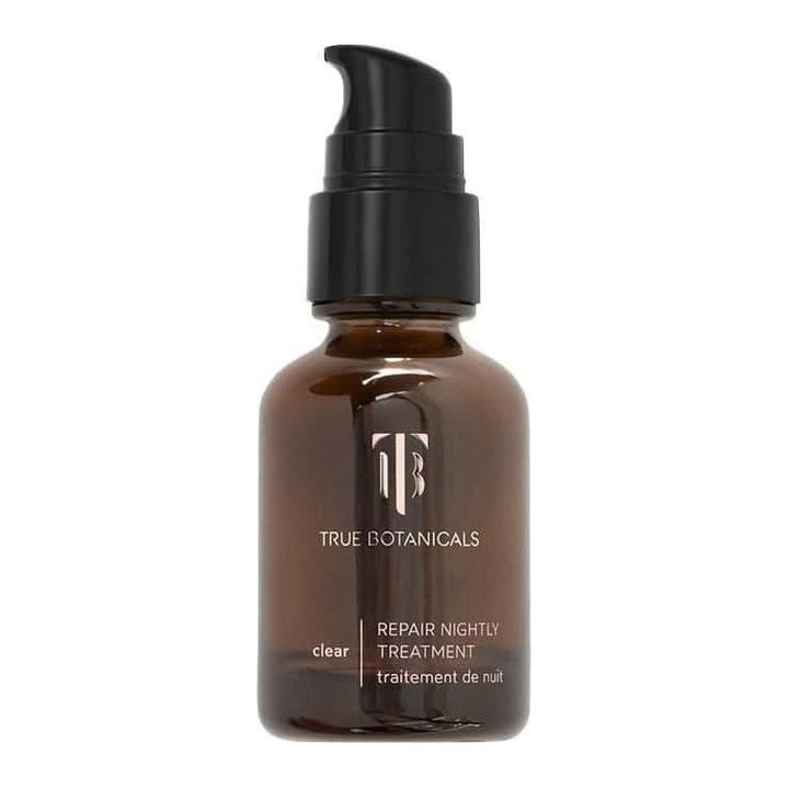 True Botanicals Clear Repair Nightly Treatment 30ml | Target Blemishes, Dark Spots & Fine Lines While You Sleep With Niacinamide, Black Willow Bark & Hyaluronic Acid True Botanicals