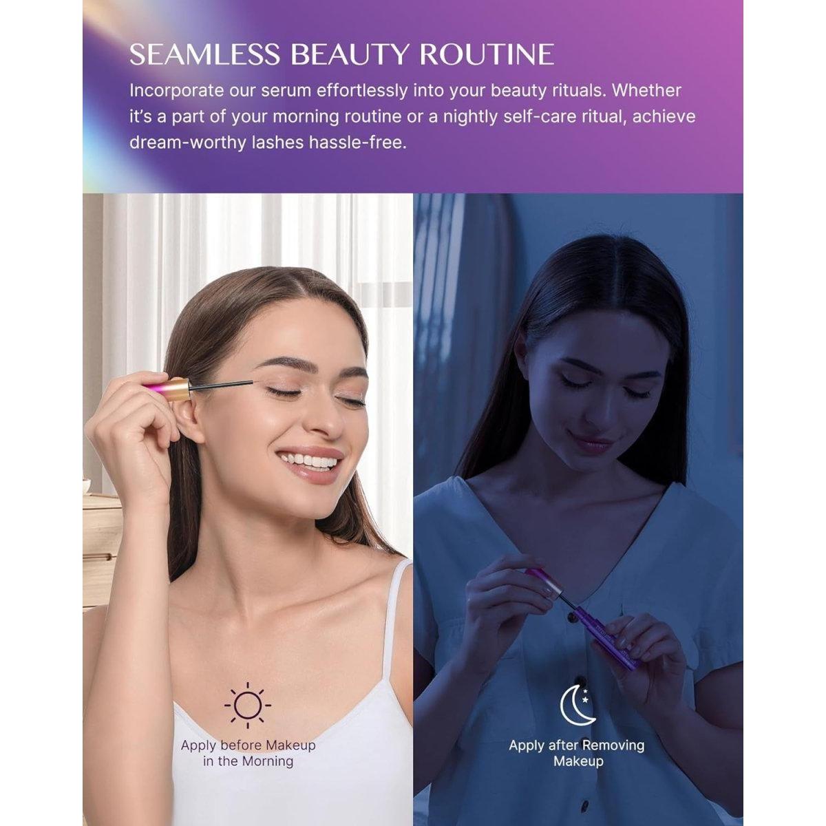 VieBeauti Premium Lash Serum 3ml | Lengthen, Strengthen & Nourish Your Lashes Naturally VieBeauti