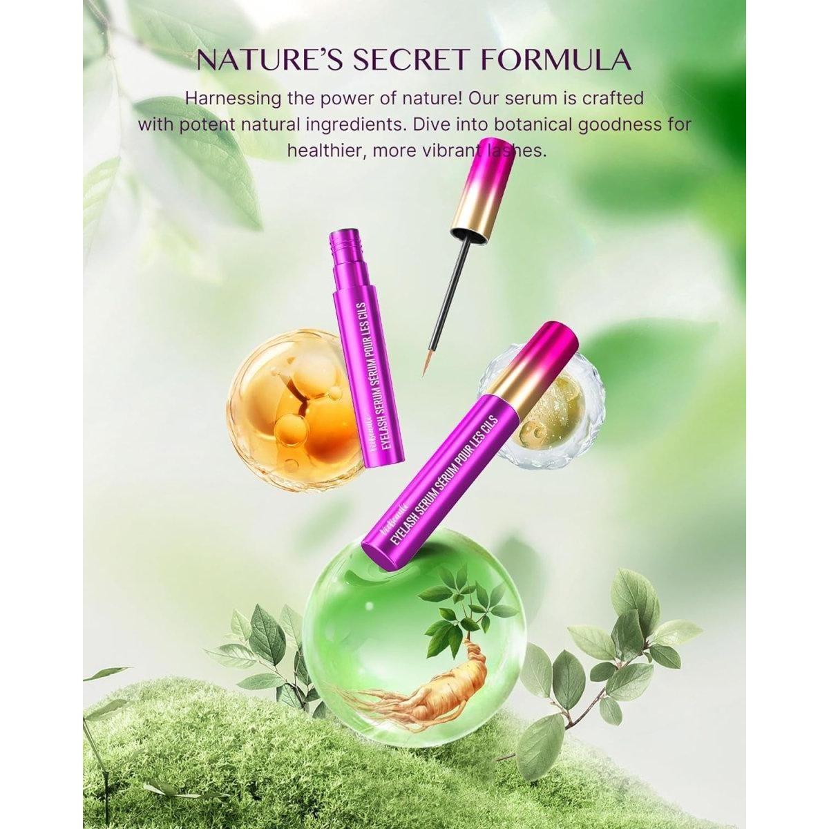 VieBeauti Premium Lash Serum 3ml | Lengthen, Strengthen & Nourish Your Lashes Naturally VieBeauti