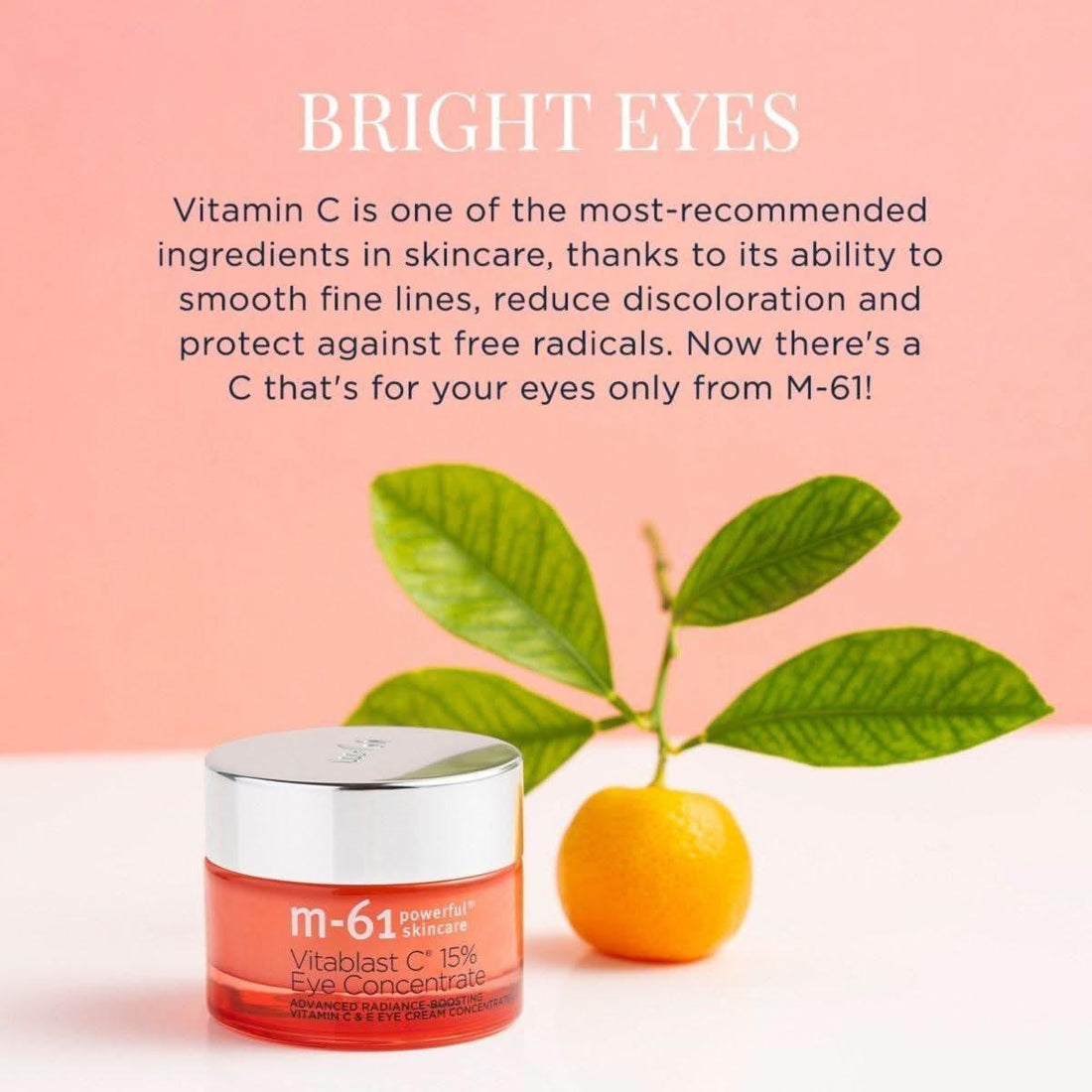 M-61 Vitablast C 15% Eye Concentrate 15ml | Brightening &amp; Firming Eye Cream with Stabilized Vitamin C M-61