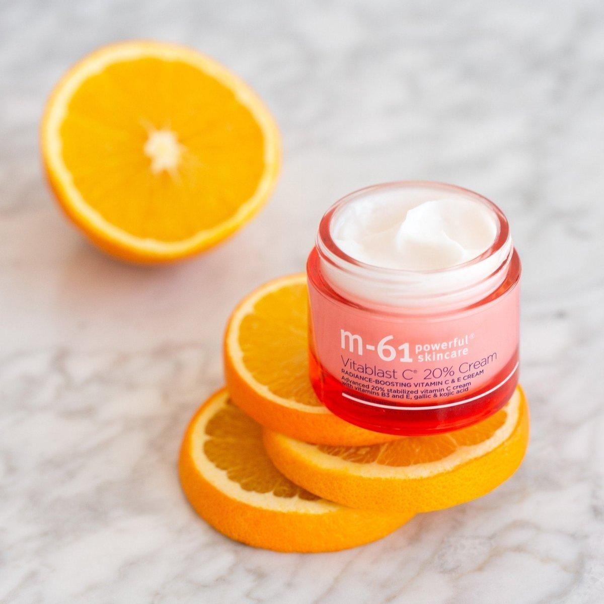 M-61 Vitablast C 20% Cream 50ml | Advanced Brightening & Collagen-Boosting Vitamin C Cream M-61