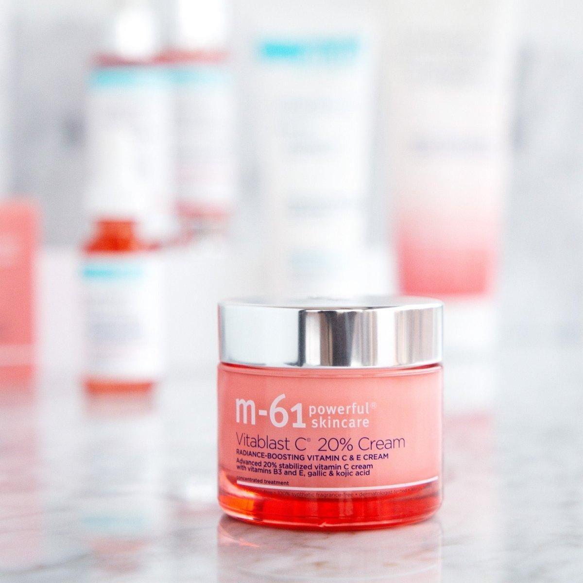 M-61 Vitablast C 20% Cream 50ml | Advanced Brightening & Collagen-Boosting Vitamin C Cream M-61