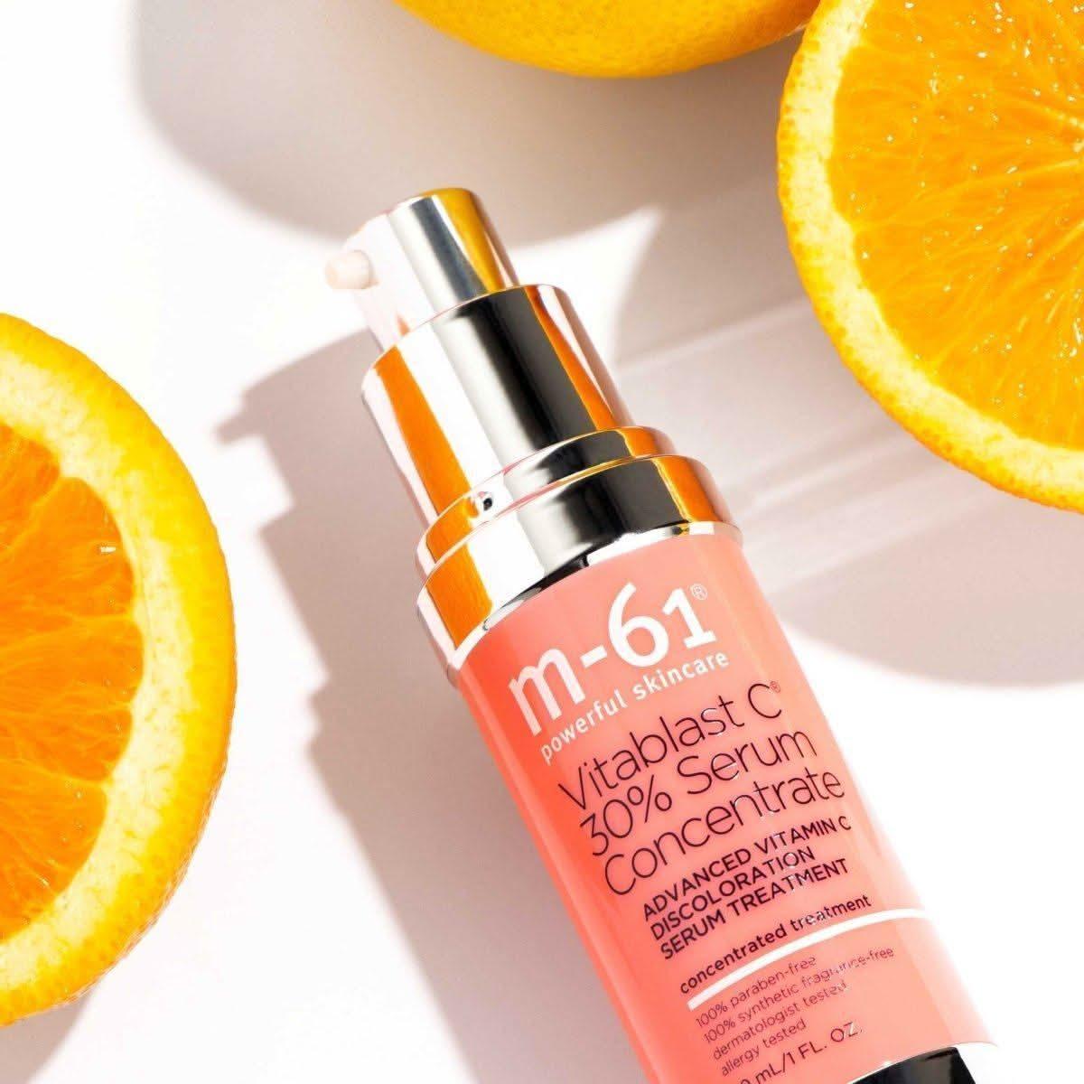 M-61 Vitablast C 30% Serum Concentrate 30ml | Advanced Brightening Vitamin C Treatment for Hyperpigmentation &amp; Radiance M-61