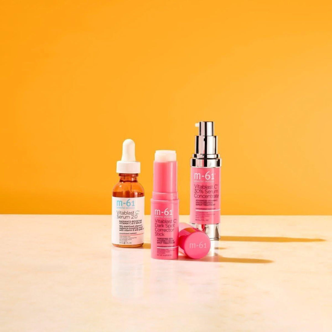 M-61 Vitablast C Dark Spot Corrector Stick | 30% Vitamin C Targeted Treatment for Dark Spots &amp; Discolouration M-61