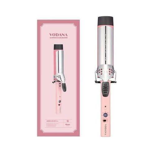 VODANA Glam Wave Curling Iron FV 40mm Pink | Extra-Large Barrel for Long, Thick Hair & Smooth Curls VODANA