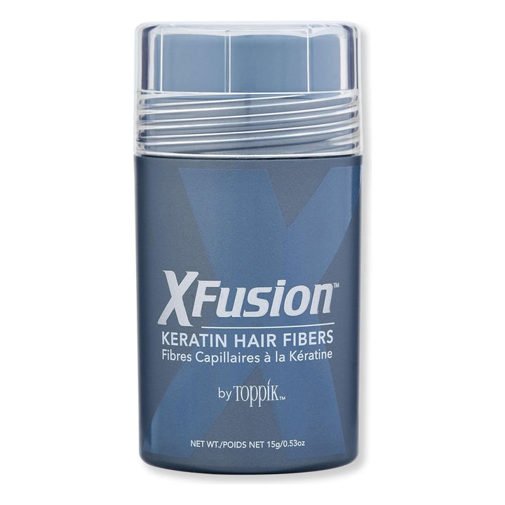 XFusion Keratin Hair Fibers Grey 15g | Natural-Looking Hair Density in Seconds