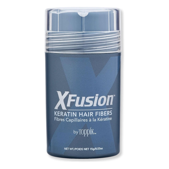 XFusion Keratin Hair Fibers White 15g | Instantly Fuller, Thicker-Looking Hair