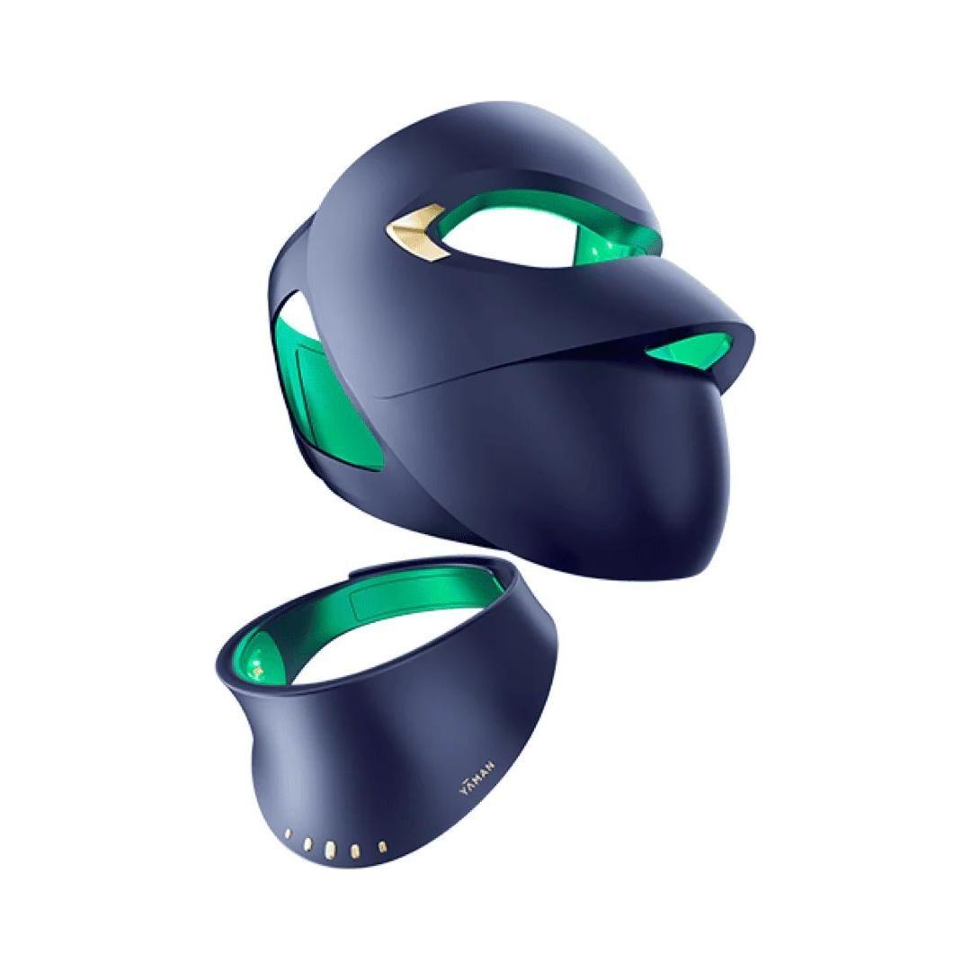 YA-MAN Blue Green LED Mask YJMF0L 346 LEDs | Advanced Light Therapy for Radiant, Firm Skin