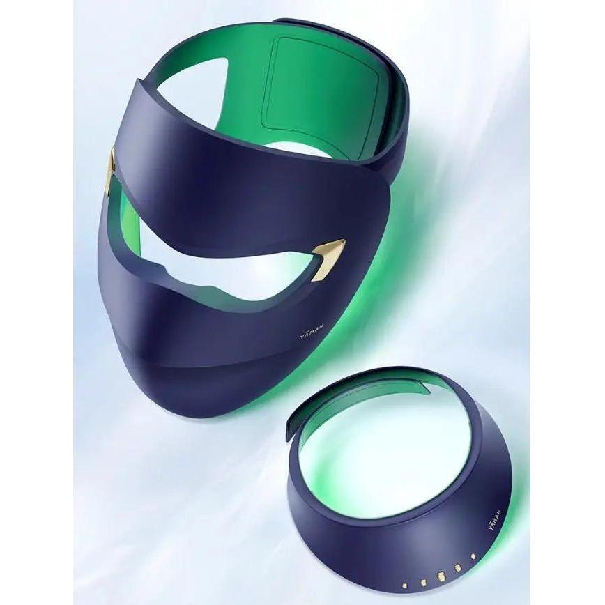 YA-MAN Blue Green LED Mask YJMF0L 346 LEDs | Advanced Light Therapy for Radiant, Firm Skin