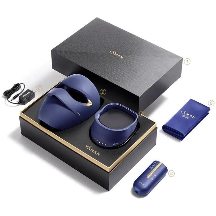 YA-MAN Blue Green LED Mask YJMF0L 346 LEDs | Advanced Light Therapy for Radiant, Firm Skin