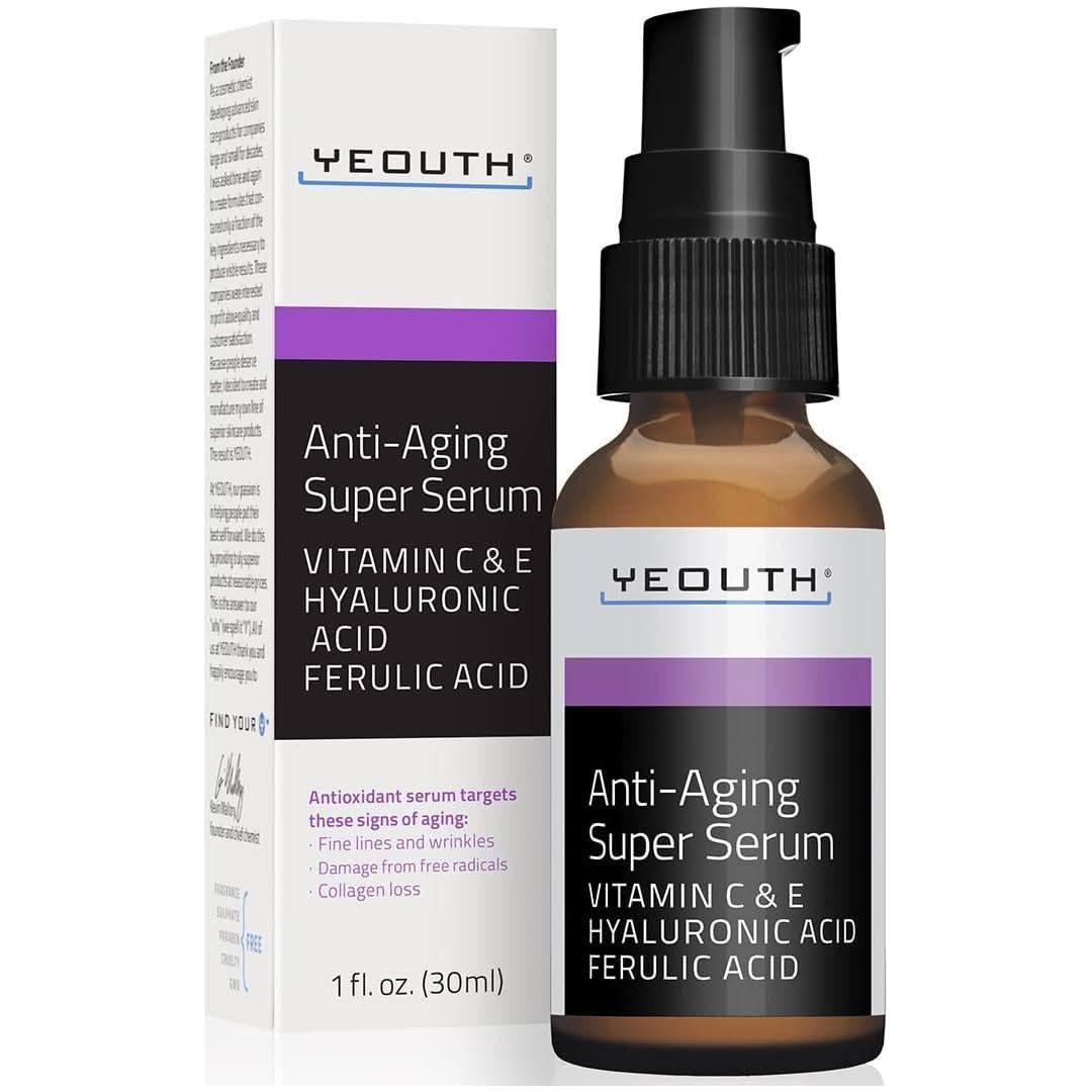 YEOUTH Anti-Aging Super Serum 30ml | Hydration, Firmness & Glow