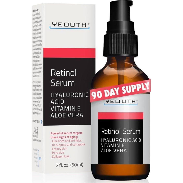 YEOUTH Retinol 2.5% Serum 30ml Your potent nightly treatment for a visibly smoother, firmer, and more radiant complexion!