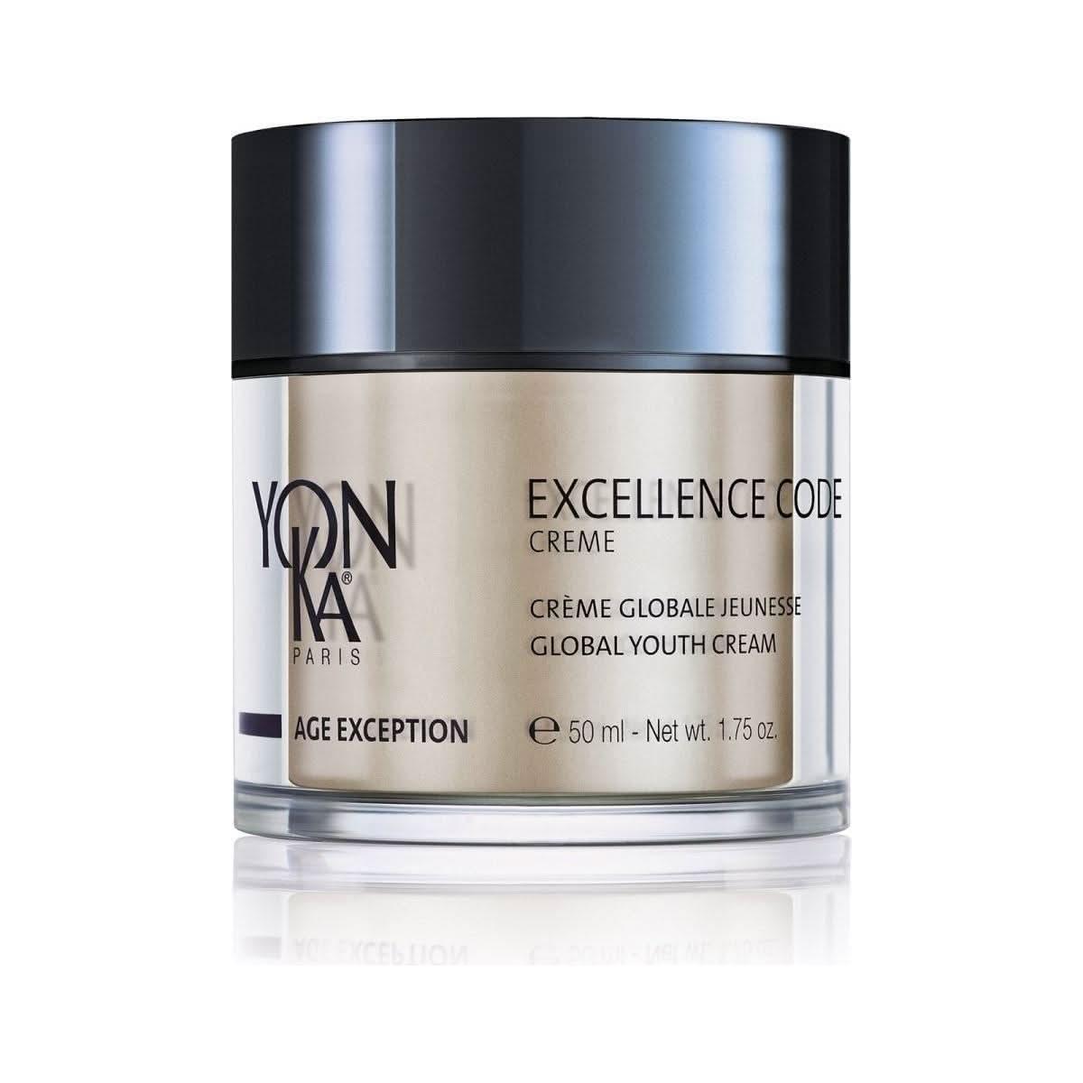 YonKa Paris Excellence Code Crème 50ml Luxury Global Anti-Aging Cream for Mature & Menopausal Skin