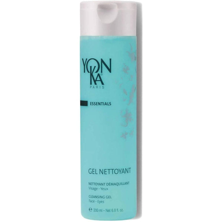 YonKa Paris Gel Nettoyant 200ml Refreshing Gel Cleanser for All Skin Types, Especially Combination to Oily Skin