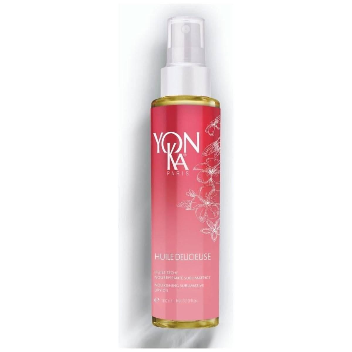 YonKa Paris Huile Délicieuse Relax Dry Oil 100ml Nourishing Multi-Use Dry Oil for Silky Skin & Glossy Hair